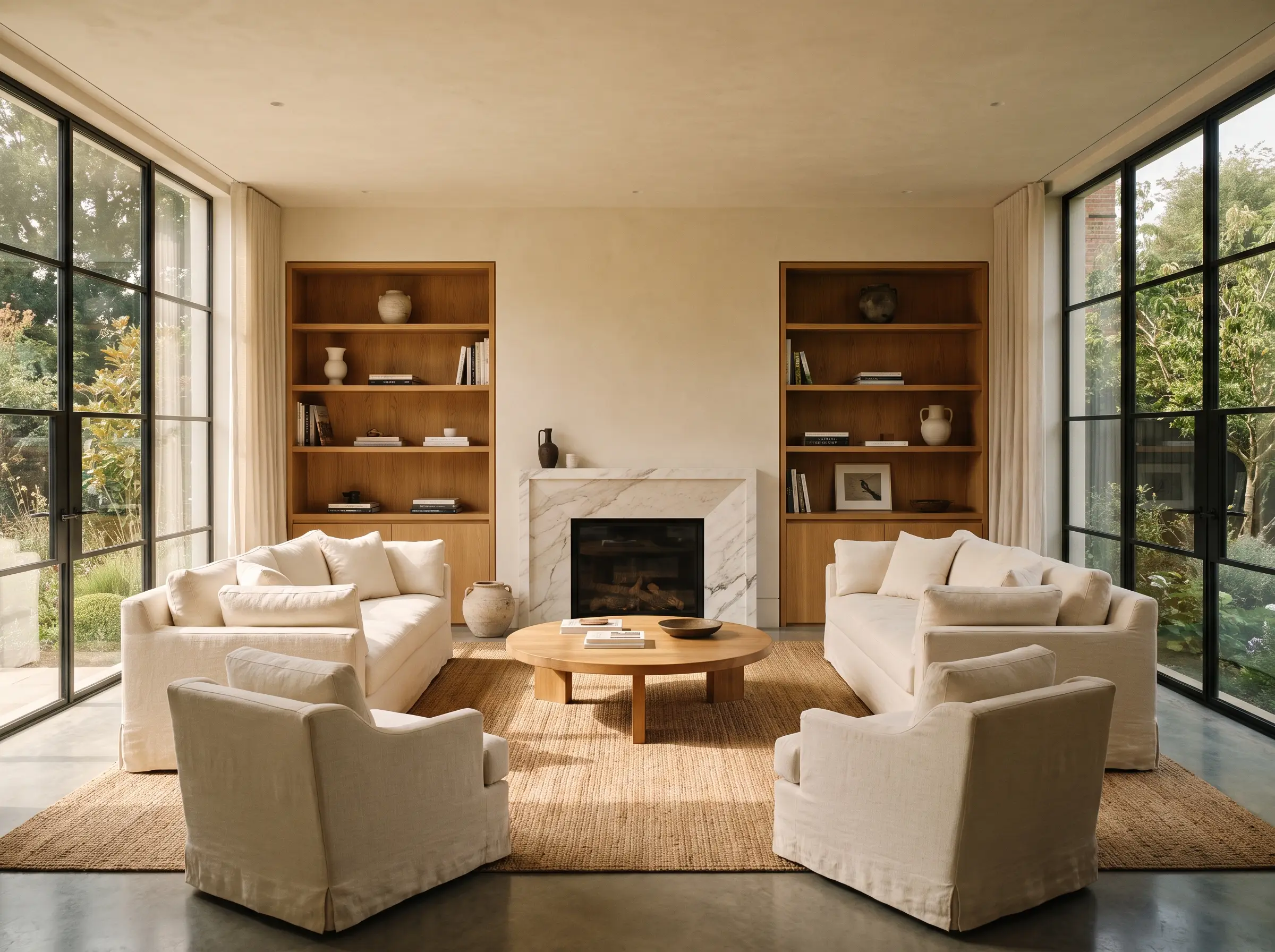 Elegant living room interior